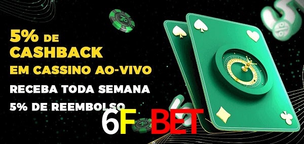 Promoções do cassino ao Vivo 6F Bet